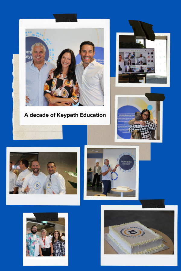 A photo collage of Ӱר Education colleagues 